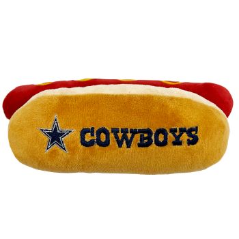 Dallas Cowboys- Plush Hot Dog Toy